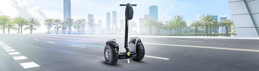 Freego X60 Plus off-road balance scooter with large tires on urban road