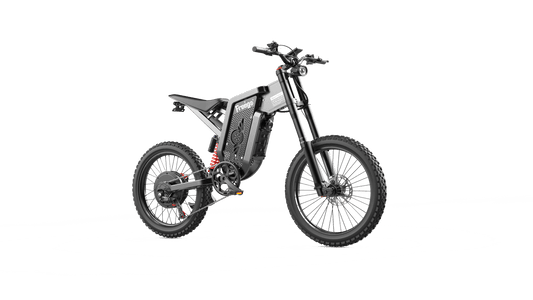 X2 Pro electric bike with city and off-road modes, sleek black design, street-legal speed features
