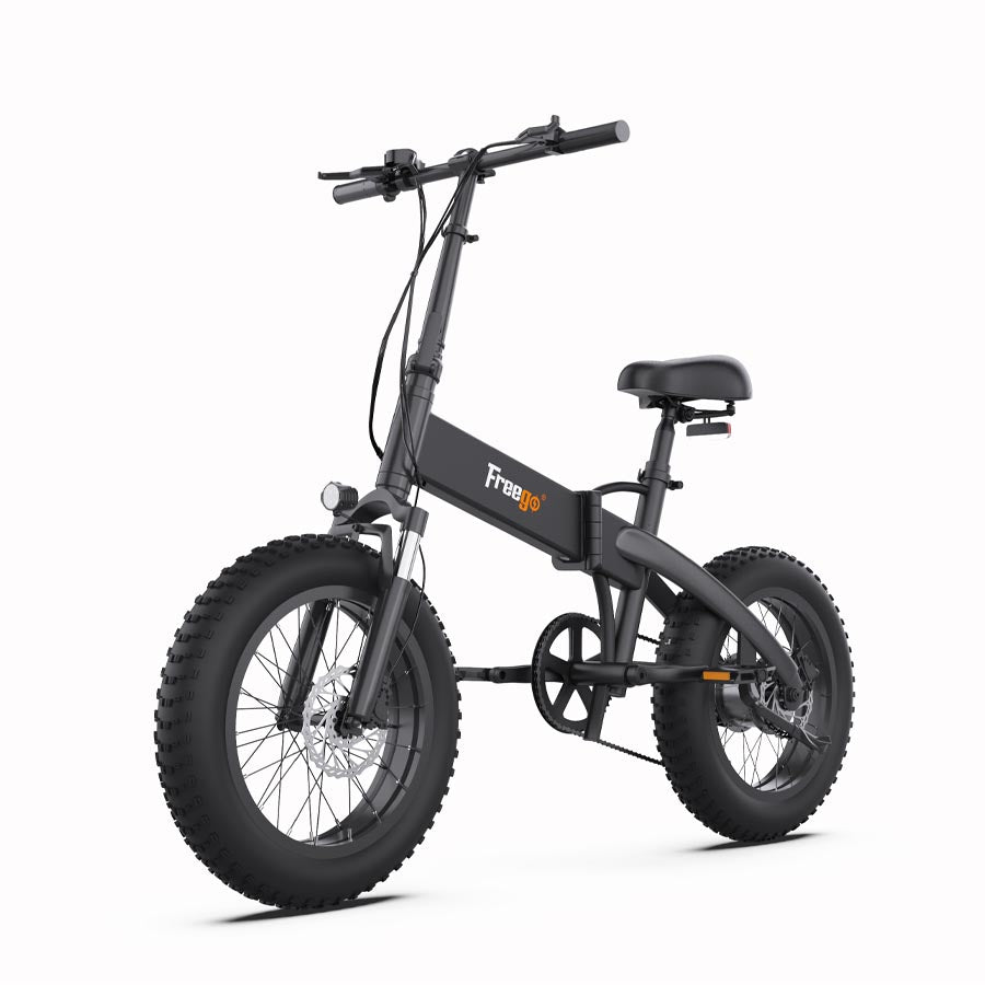 Freego Eflex Raptor E1 Shimano 7 Speed Foldable Fat Tire City Electric Bike 1200W Poweful Motor