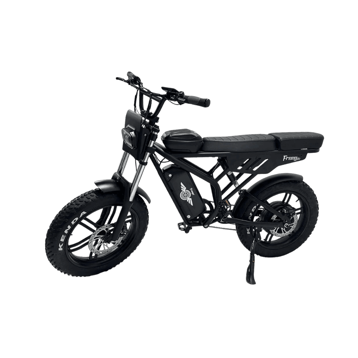 Freego F2 Pro Max | 2000W Peak Fat Tire eBike with 60V Battery | Cafe Racer Moped-Style Freego F2 Pro Max | 2000W Peak Fat Tire eBike with 60V Battery | Cafe Racer Moped-Style