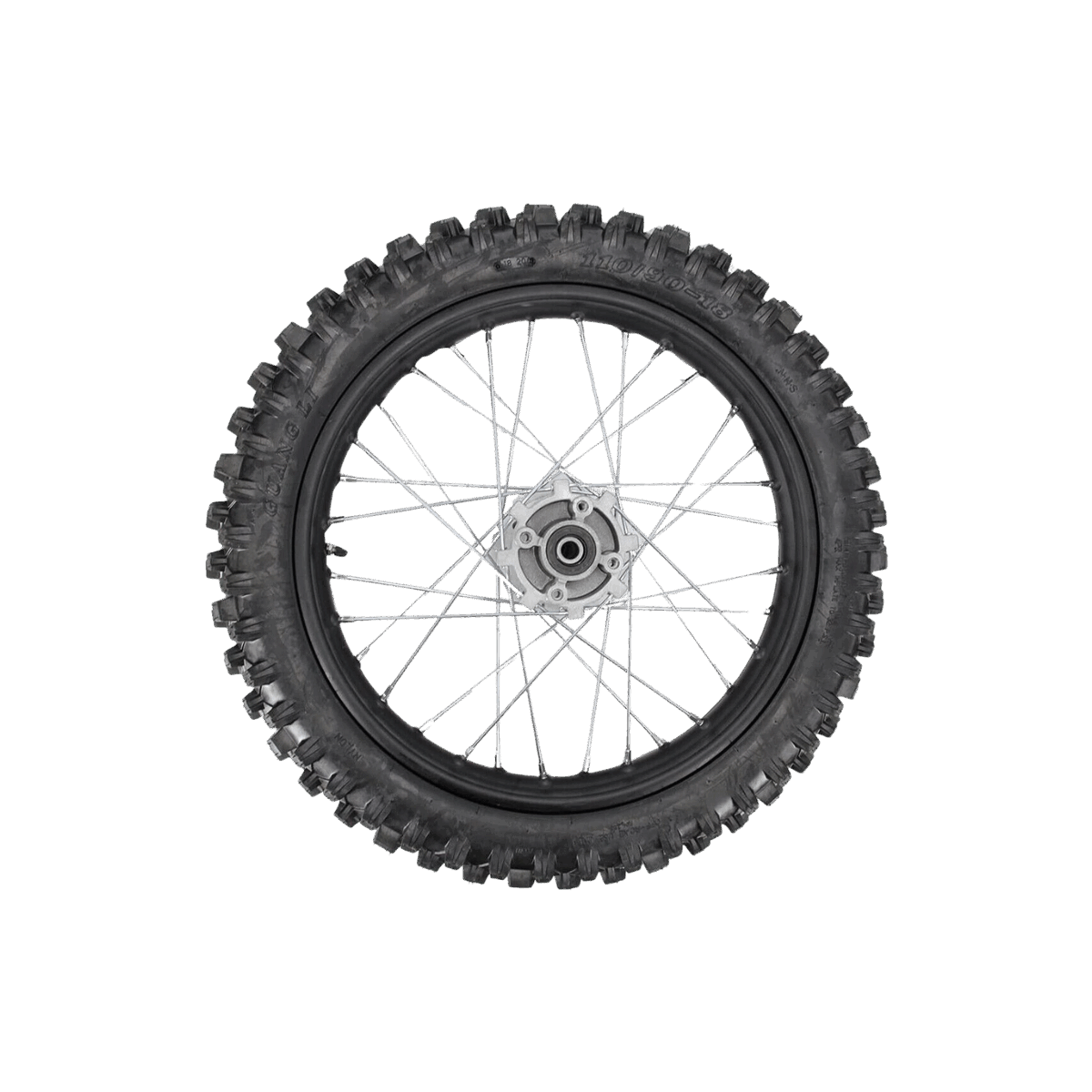 freego Pre Assembled Rear Wheel Kit with Motor Rim Spokes Tire and Tube