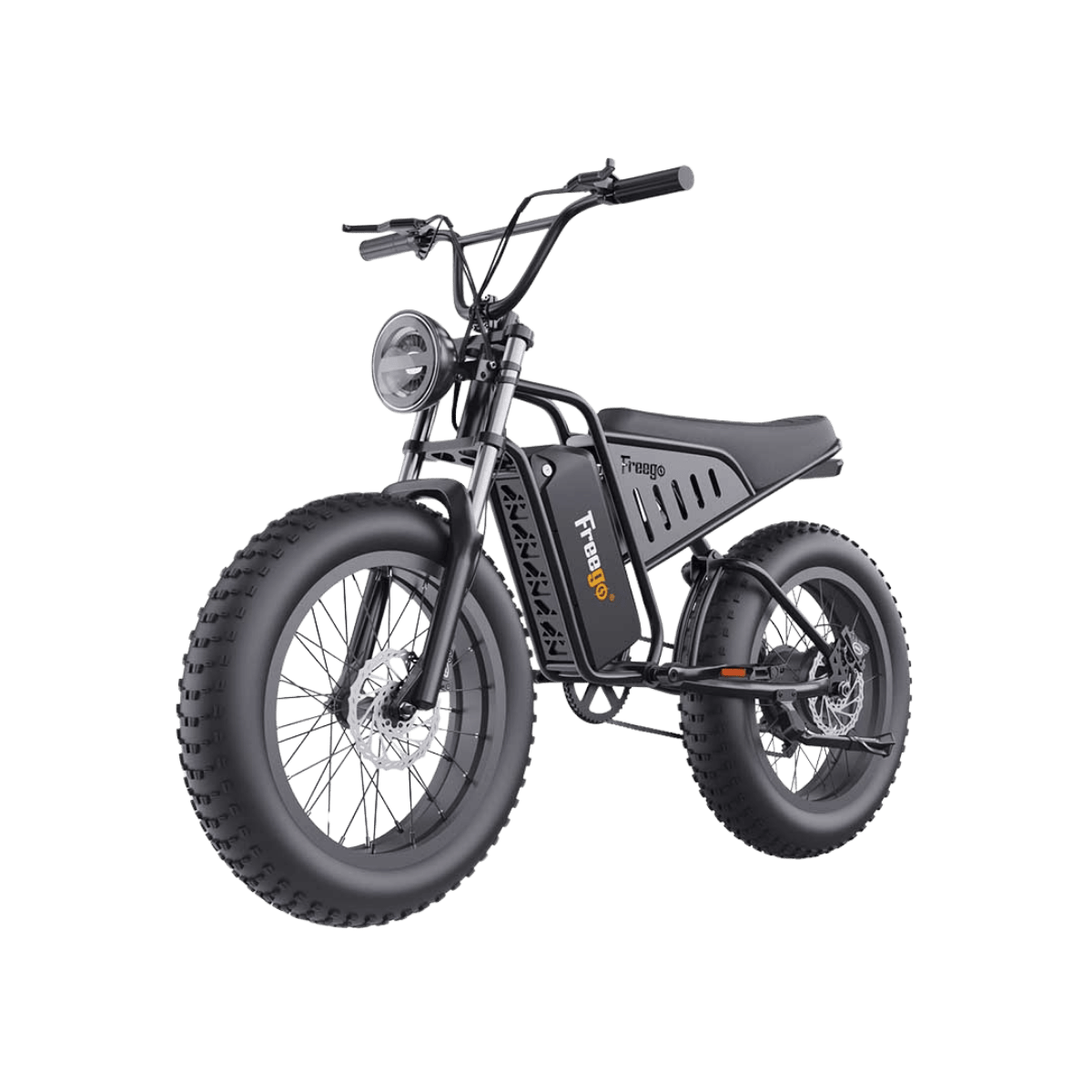 Freego S1 electric bike, transparent background