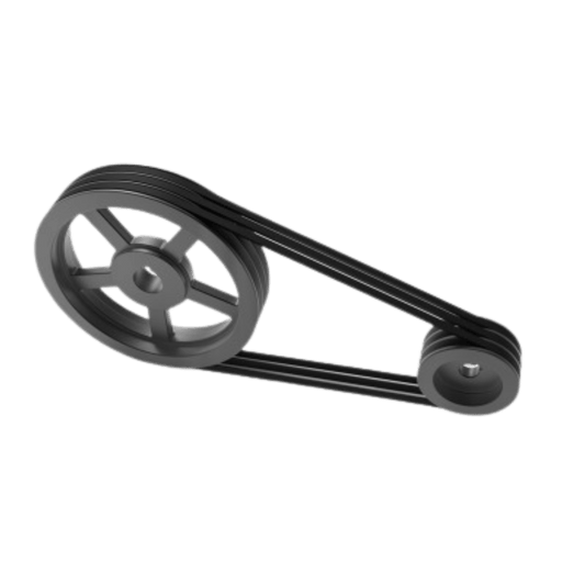 freego drive pulley set with large small and belt pulley