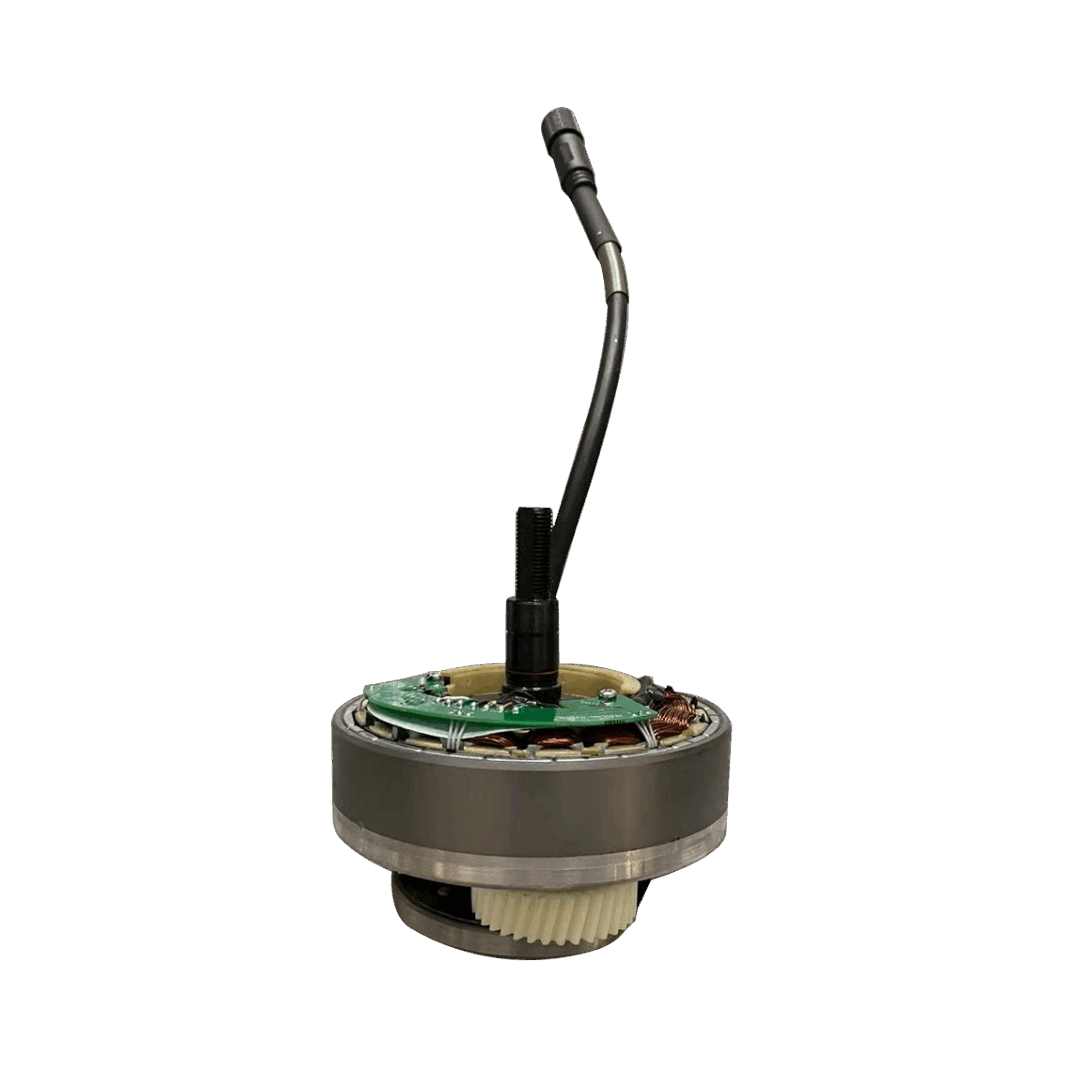 Freego electric bike brushless motor core, front view