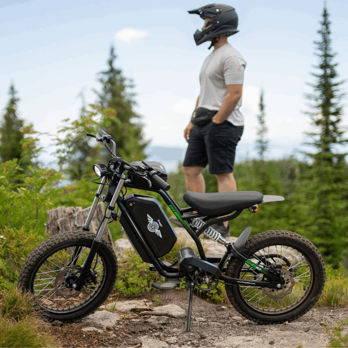 Freego Nova 3 climbing rocky mountain terrain