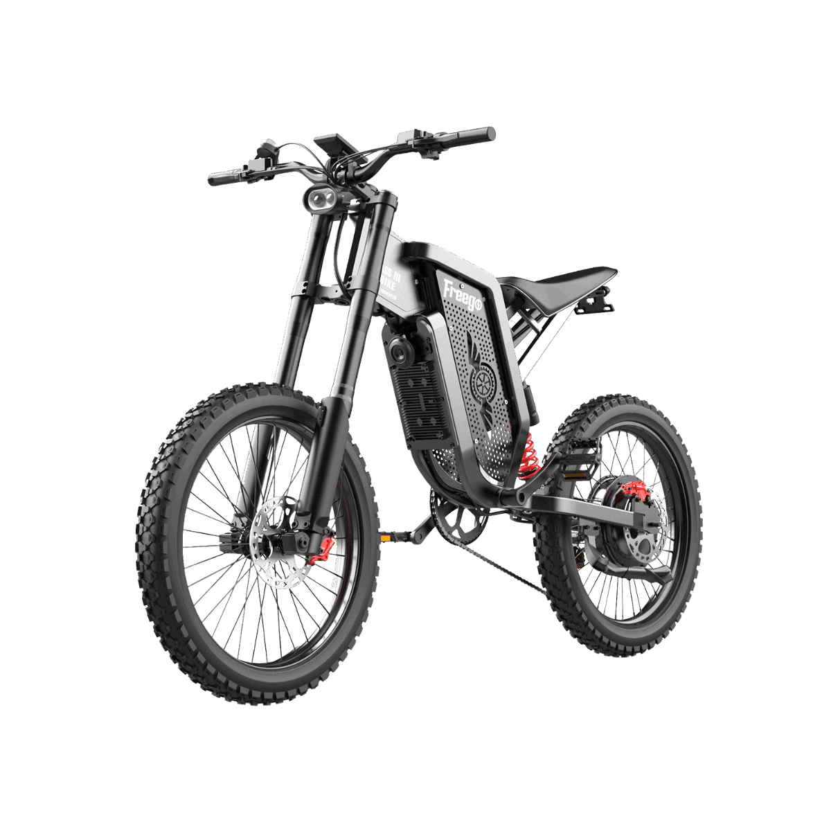 Freego X2 Off Road Dirt Electric Mountain Bike, 3-Year Freego X2 Off Road Dirt Electric Mountain Bike, 3-Year