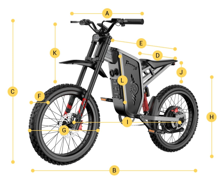 freego x2 ebike dimensions