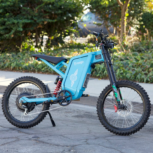 Freego X2 Pro All-Terrain Dirt eBike Blue #color_blue-limited