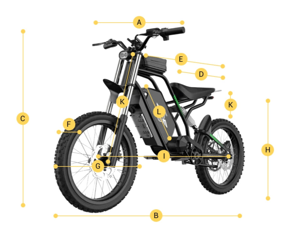 nova 3 electric motorbike size
