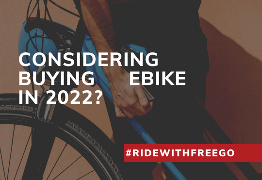Why People should consider buying an ebike in 2022!
