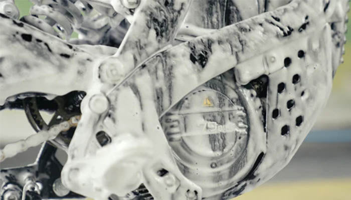 A part of Freego eBike that needs a storage, covered with show