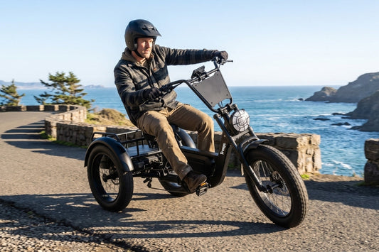 Meet FlekTrike: Freego's Tilting Electric Trike Line