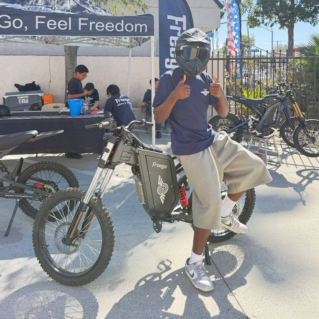 Freego Anaheim Ride Day: Test Rides, Tees & Big Smiles