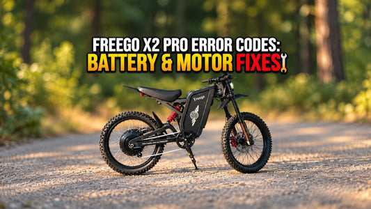 Freego X2 Pro Error Codes: Battery & Motor Fixes 