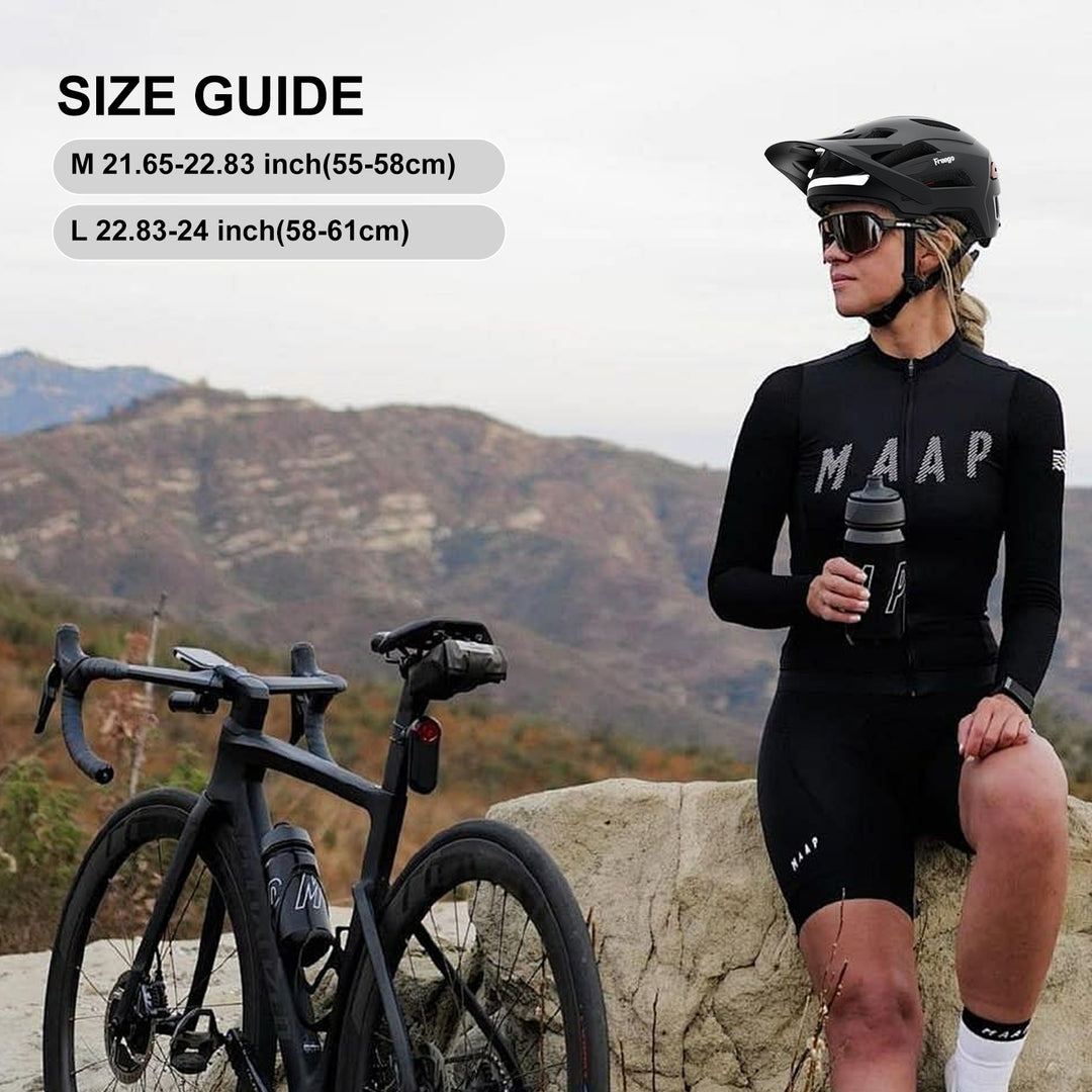 Freego Bike Helmet Size Guide