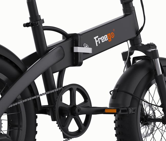 Freego eFlex Raptor E1 Shimano 7 Speed Foldable Fat Tire City Electric Bike