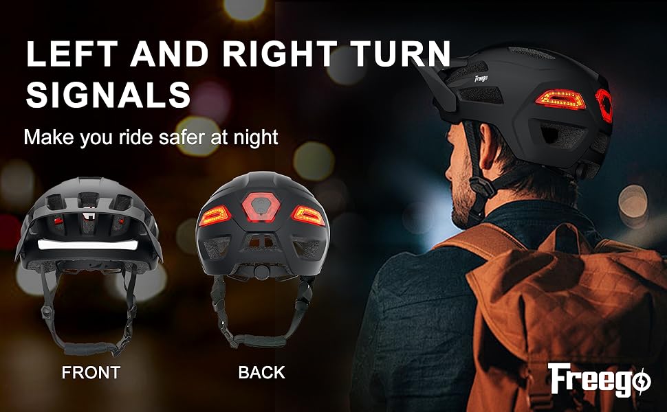  Bike Helmet  LED Signals