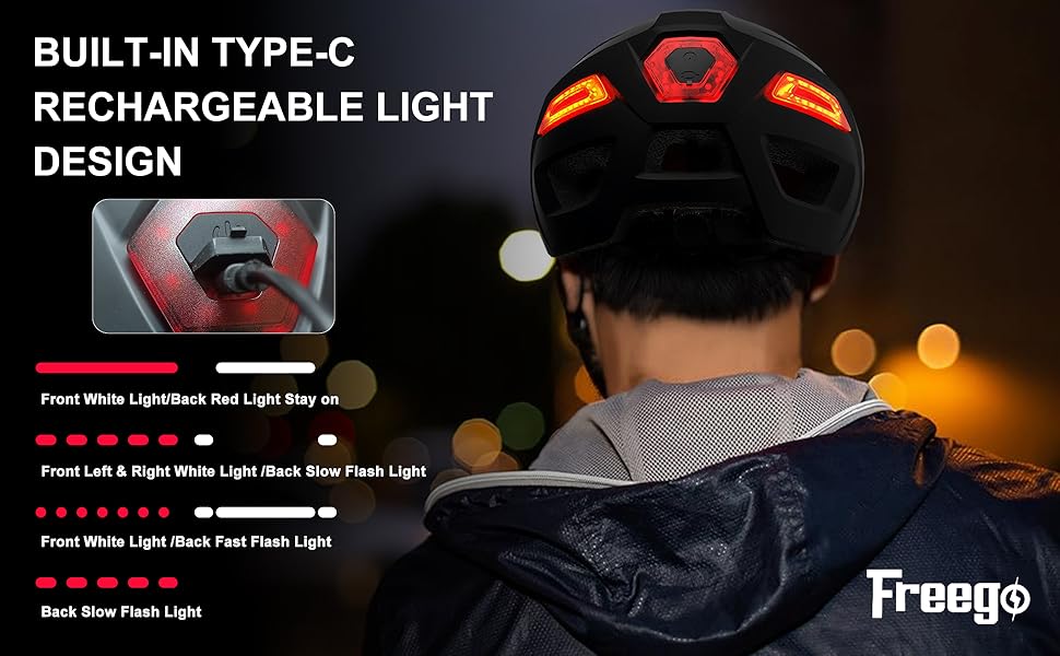 Freego Smart Bike Helmet Recharge