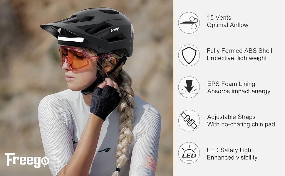 Smart Bike Helmet with Speakers