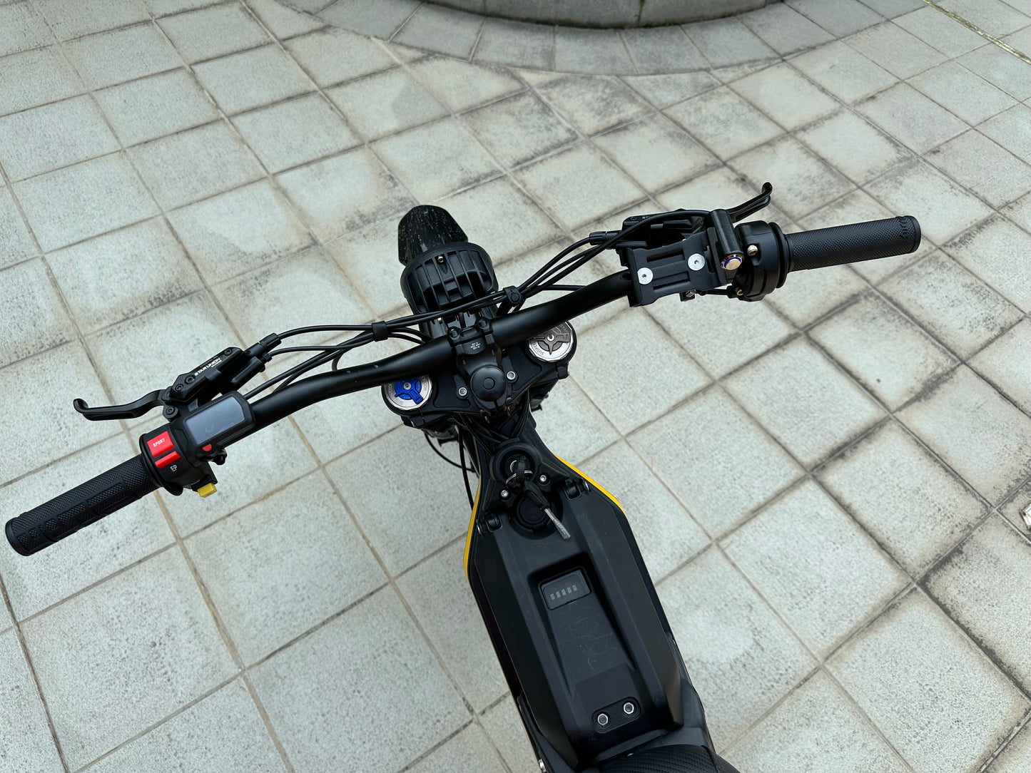 electric dirt bike N1 handle