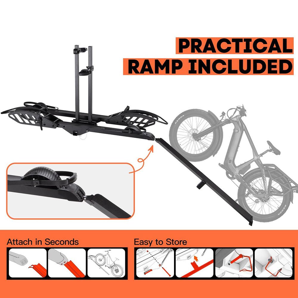 Electric Bike Rack Foldable Platform Mount Electric Bike Rack Foldable Platform Mount