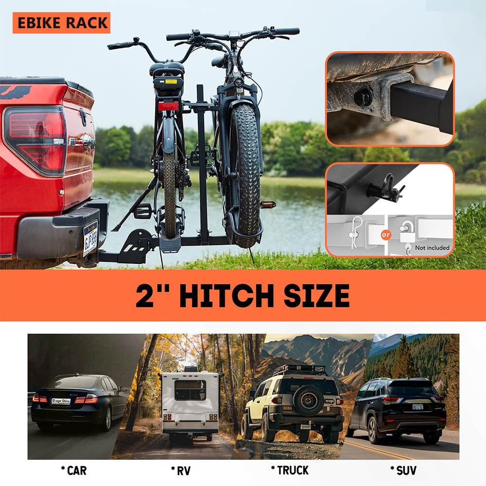 Electric Bike Rack Foldable Platform Mount Electric Bike Rack Foldable Platform Mount