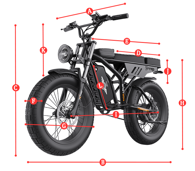 F2 pro cargo bike size