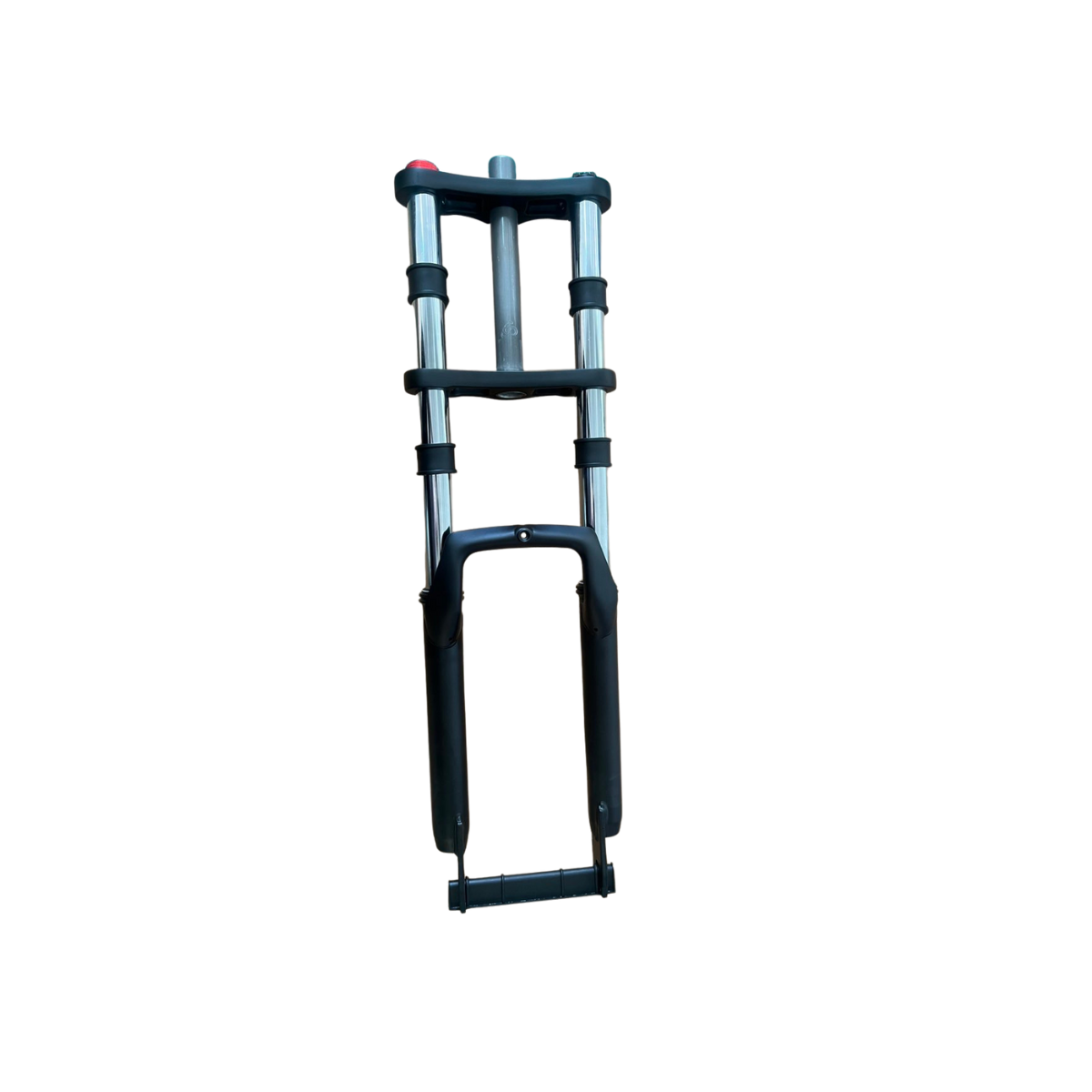 Collapsible ladder on a white background
