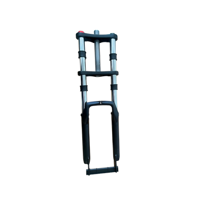 Collapsible ladder on a white background