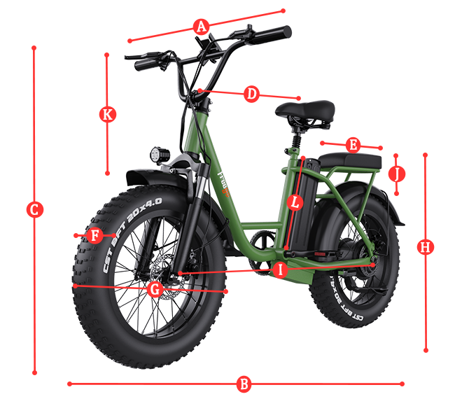 FB-20X ebike size