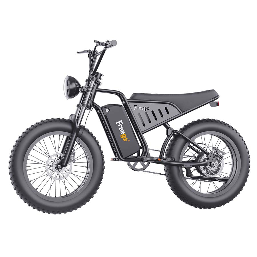 Nachbike S1 1400W moto power black electric bicycle