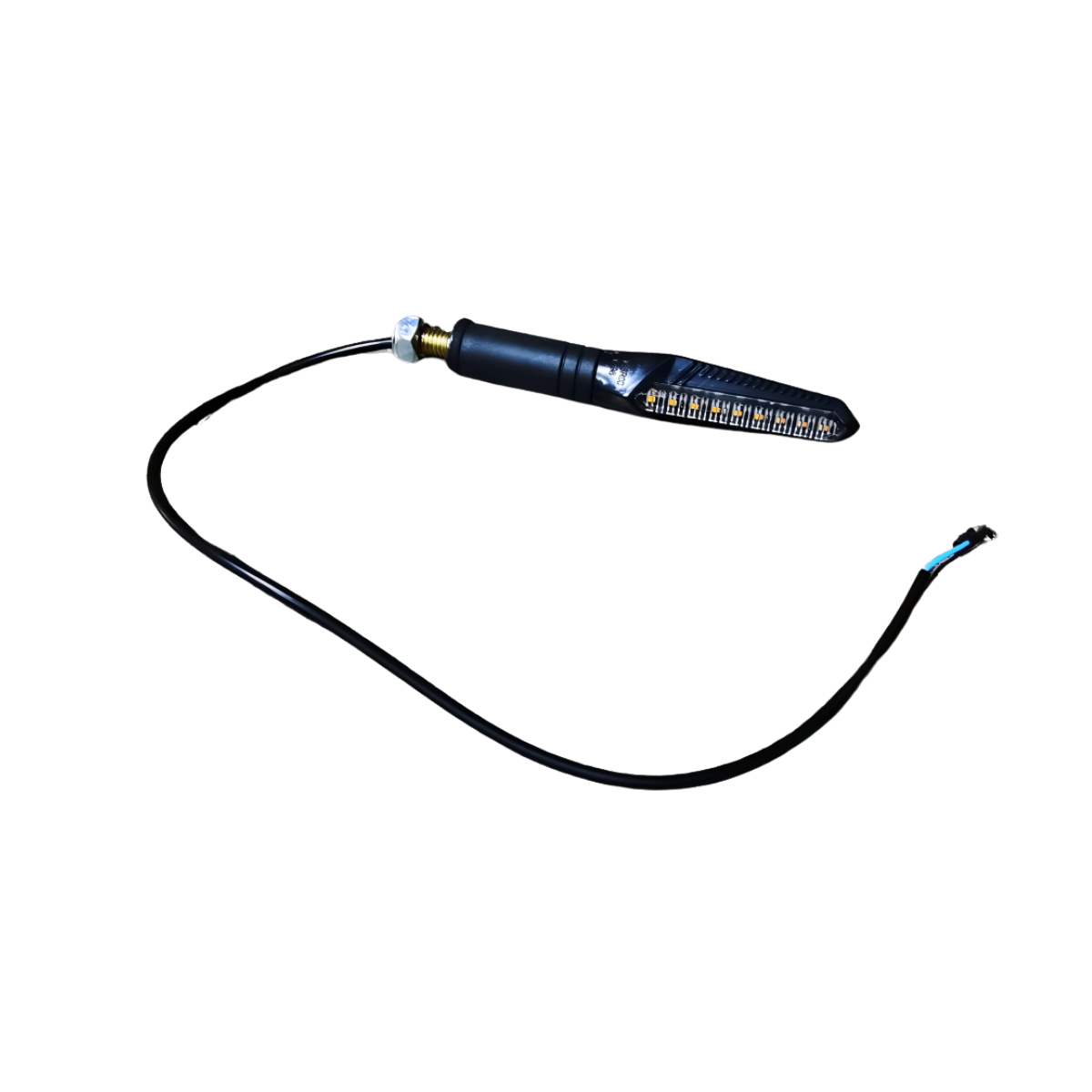 Freego Nova 5 turn signal with wiring on a transparent background