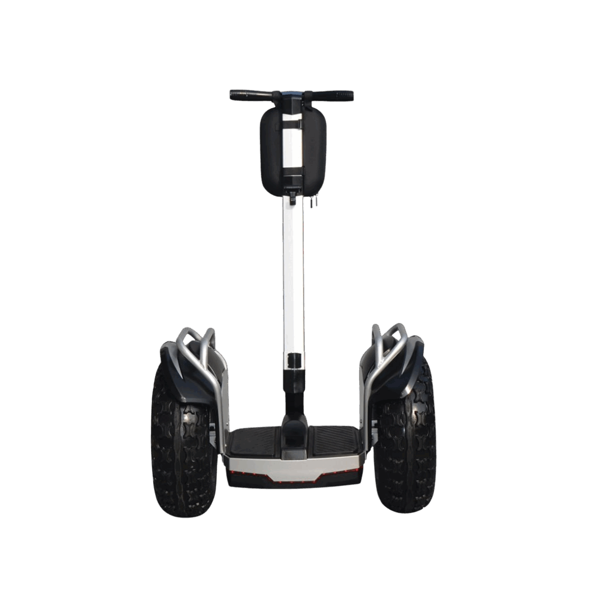 Segway personal transporter on a gray background