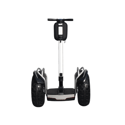 Segway personal transporter on a gray background