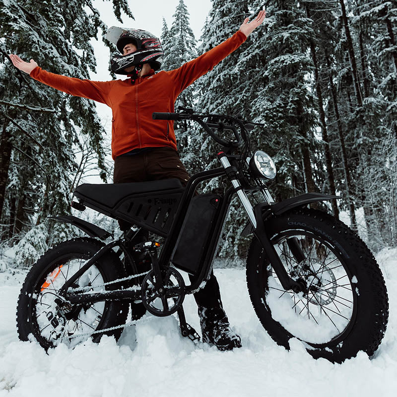 Off-road electric motorcycle