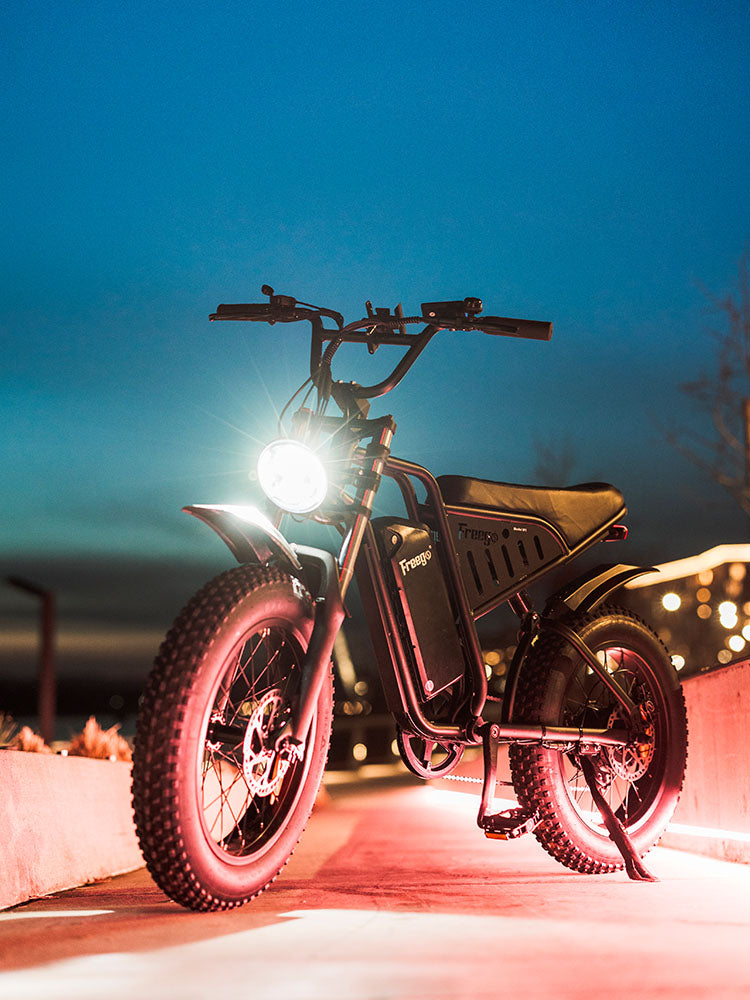 Off-road electric motorcycle