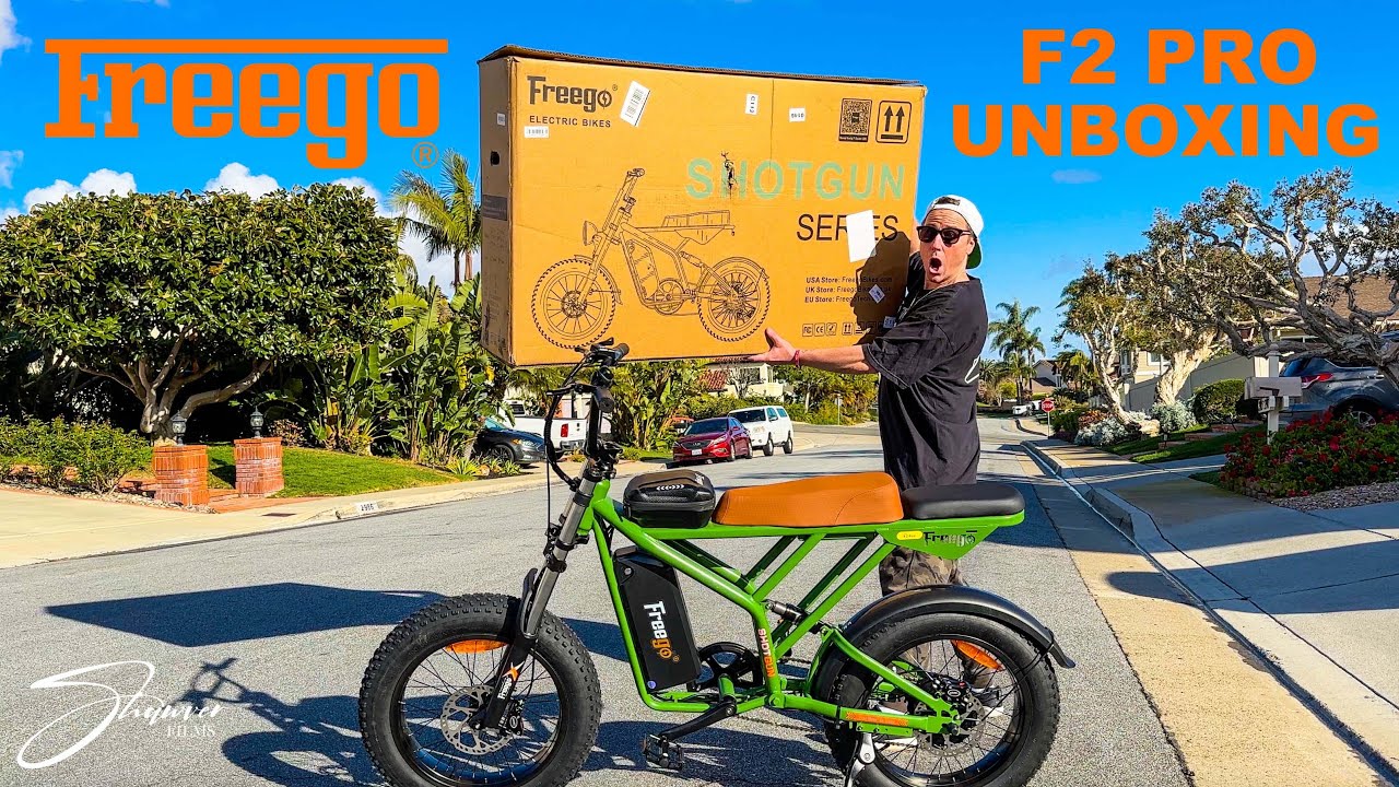 freego f2 pro cargo bike video