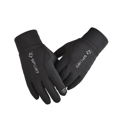 warm bicycle gloves Outdoor Cycling Gloves Are Waterproof And Warm In Autumn And Winter