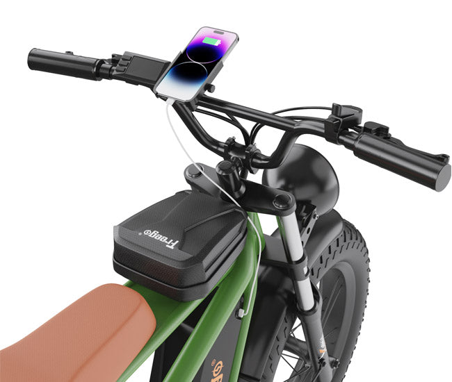 e-bike USB charging