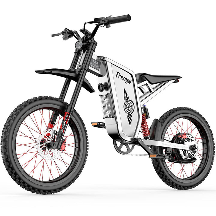 Electric dirt bike with long battery life