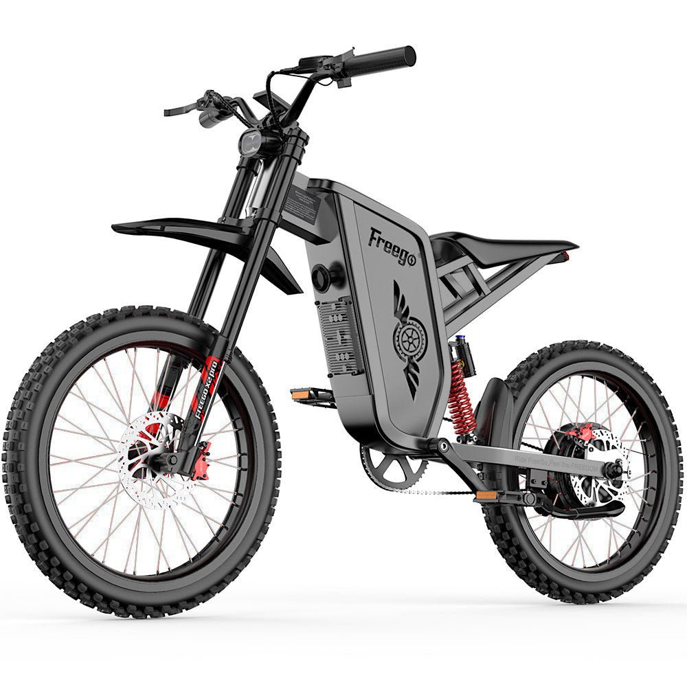 Electric dirt bike with long battery life