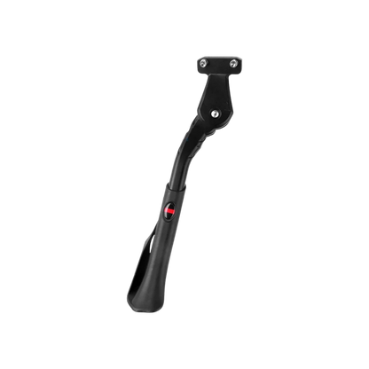 Black metal foot peg on a white background