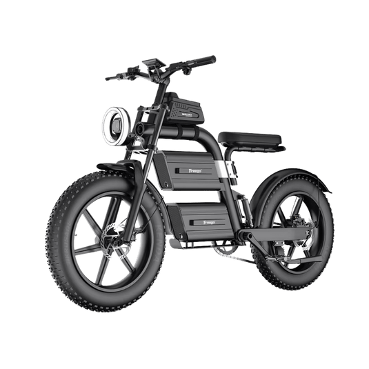 Freego E20 electric bike, transparent background