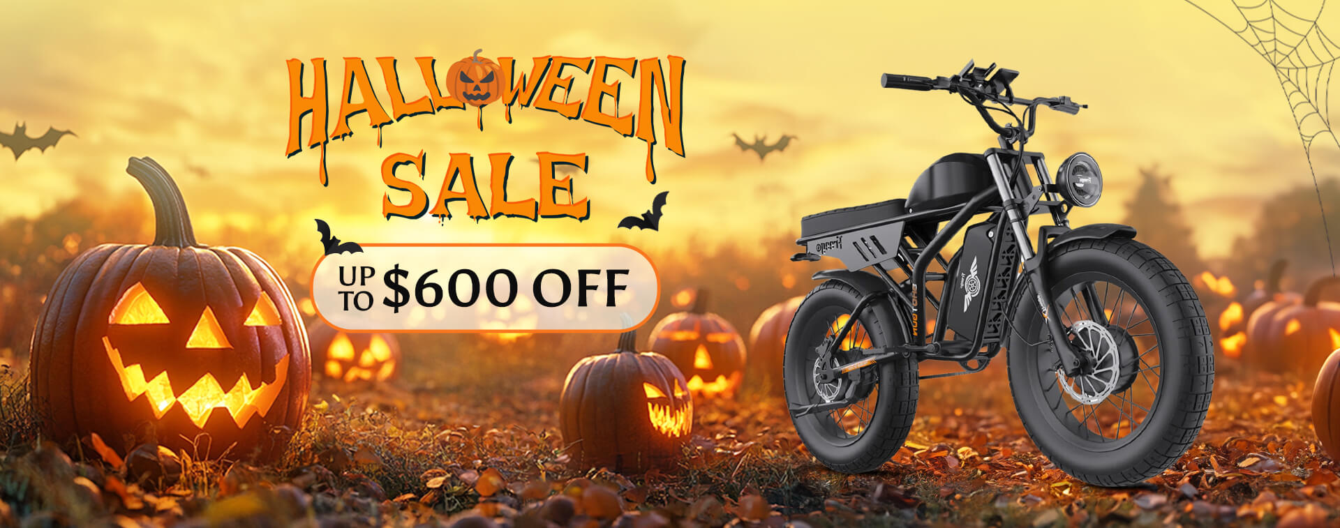 electric bicycle Halloween sale