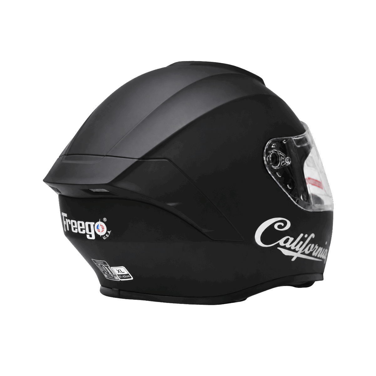 best air flow full face motorcycle helmets Freego Custom AeroFlow Full-Face Helmet – DOT Certified