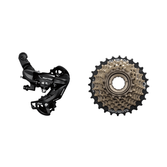 Freego eBike Shimano 7-Speed Drivetrain Kit with Rear Derailleur & Freewheel url handle
