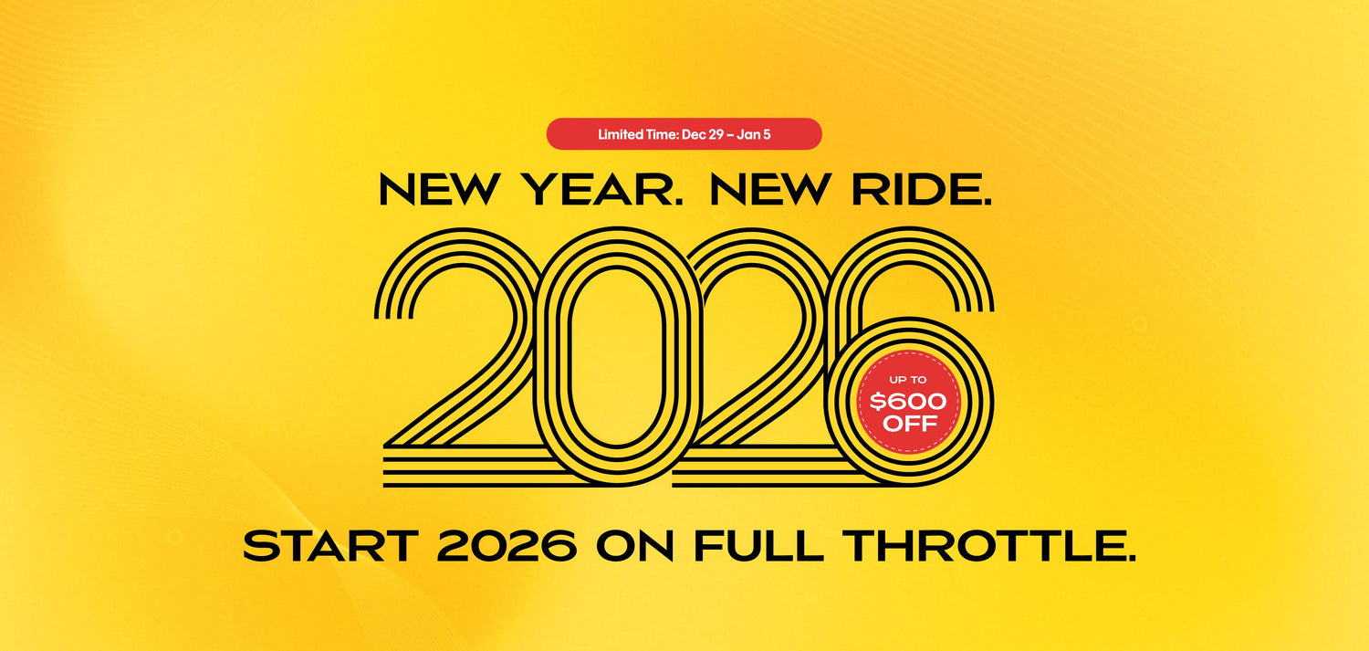 Freego e-bikes New Year 2026 promotion
