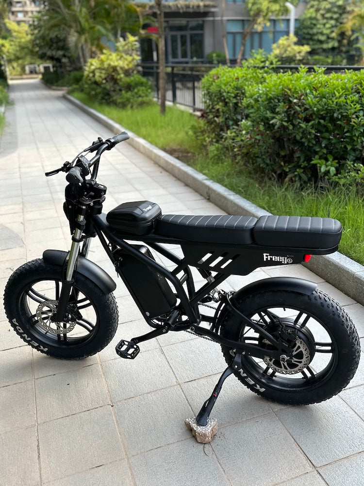 freego f2 pro max on city sidewalk
