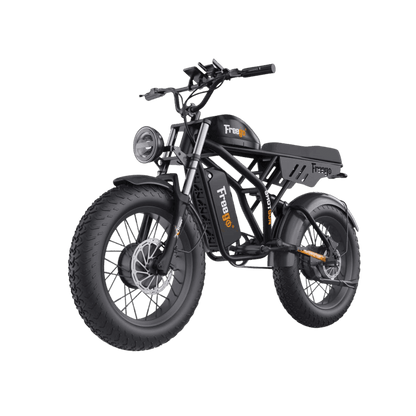 Freego Flash F3 Pro fat-tire eBike, transparent background