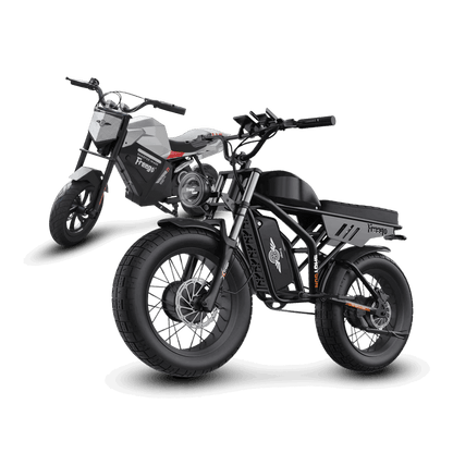 F3 Pro and K1 ebike bundle on a transparent background